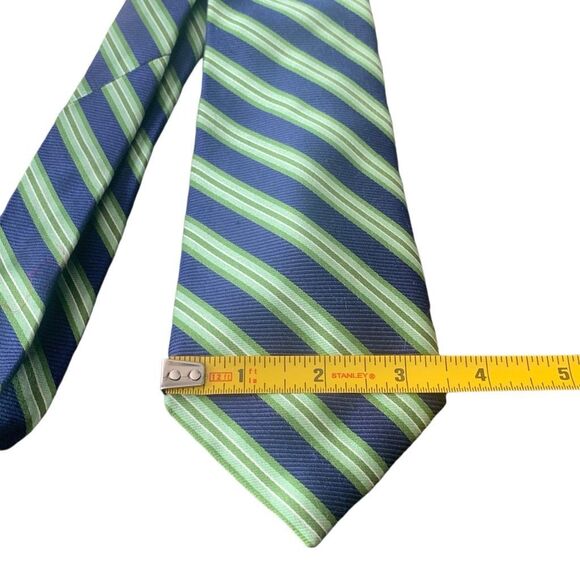 Pre Owned Men’s Chaps Tie Neck Tie Necktie Hand Made 100% Silk Classic Style - Picture 6 of 6